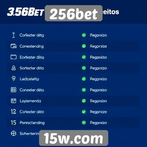 Métodos de pagamento aceitos no 256bet